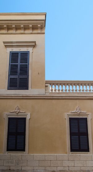 Reforma de la fachada del Palacio Vivó Truyols